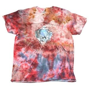 Gildan Ice Dyed Horror Movie Tshirt Large